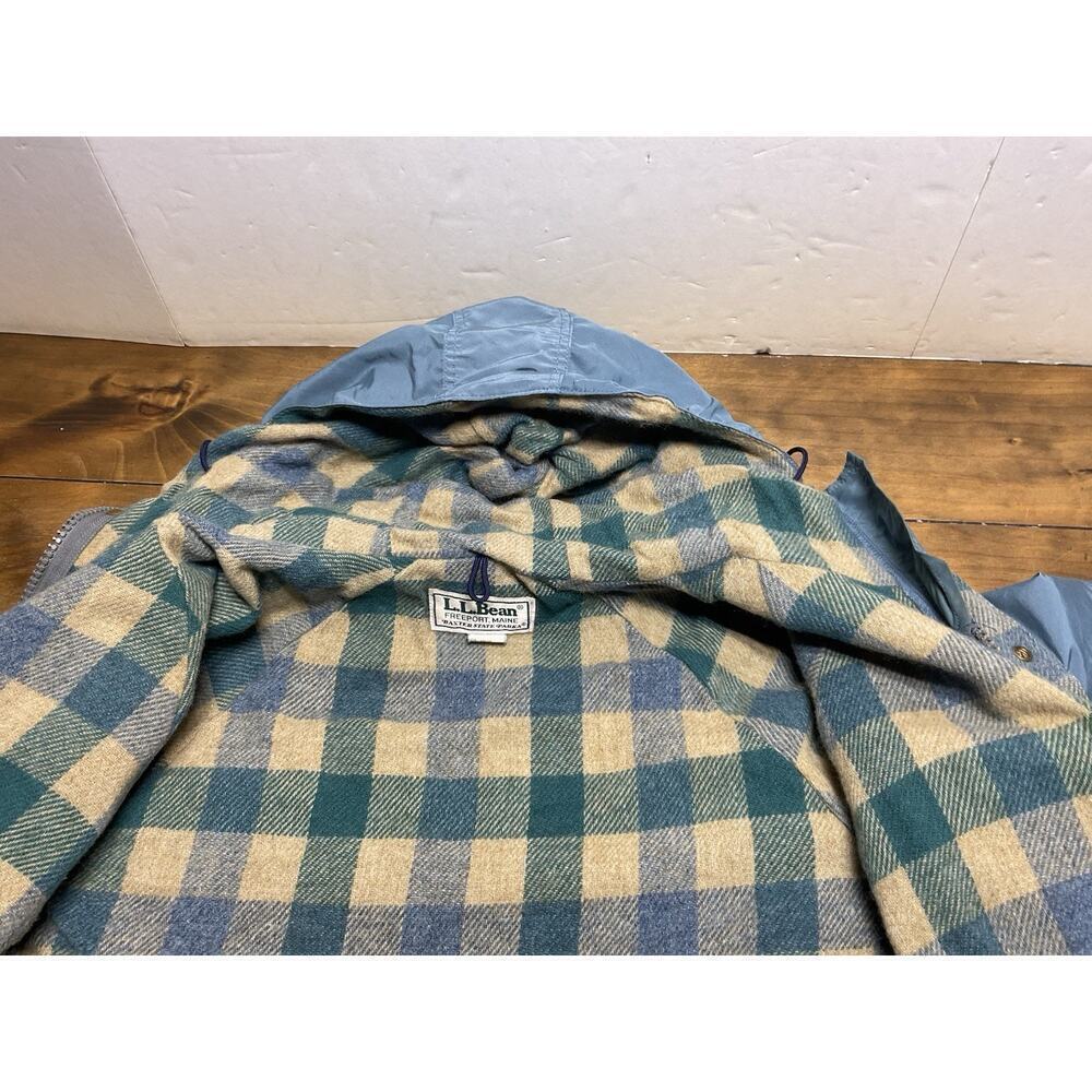Vintage LL Bean Baxter State Parka Wool Lined Jacket Coat Women’s M USA - Picture 11 of 15